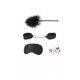 KIt bondage Introductory 2 Você já fantasiou sobre um jogo sexy de submissão e domínio? Então este será o começo perfeito para você! Certifique-se de que seu escravo amoroso ouça todas as suas instruções enquanto você os provoca e os seduz. Algeme