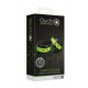 Ankle cuffs - Glow in the Dark - Neon Green/Black