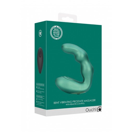 Aumente o seu prazer com o Massageador de Próstata Vibratório Curvado. Com a sua forma única e levemente curvada, este vibrador de silicone preto foi especialmente projetado para proporcionar sensações incríveis em todo