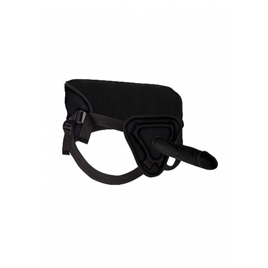 Penetre no corpo da sua cara metade com este strap-on maravilhoso.Pode utilizar o dildo de 25.5cm com ou sem o arnês, conforme lhe apetecer. O arnês é ajustável a vários tamanhos, servindo de um S até um XL, super confor