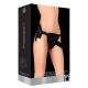 Penetre no corpo da sua cara metade com este strap-on maravilhoso.Pode utilizar o dildo de 25.5cm com ou sem o arnês, conforme lhe apetecer. O arnês é ajustável a vários tamanhos, servindo de um S até um XL, super confor