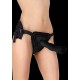 Strap On Deluxe Silicone Dildo Ondulado 25.5cm Preto Ouch! Penetre no corpo da sua cara metade com este strap-on maravilhoso.Pode utilizar o dildo de 25.5cm com ou sem o arnês, conforme lhe apetecer, o seu design ondulado e com a ponta ligeiramente curvada proporcionará uma esti