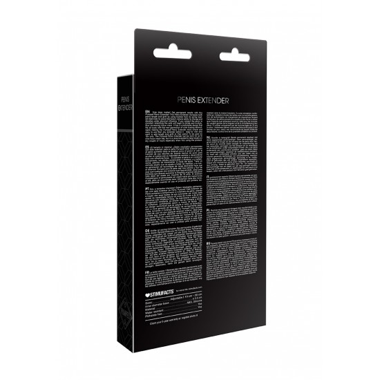 Tamanho importa! Obtenha resultados permanentes com este extensor de pênis bombeado! Este extensor de pênis aumenta o comprimento e a circunferência do pênis usando a tração de suas hastes de aço com mola para auxiliar