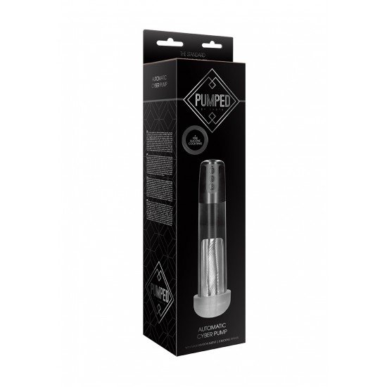 Automatic Cyber Pump with Masturbation Sleeve - Transparent Automatic Cyber Pump with Masturbation Sleeve - Transparent