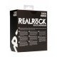 Arnês em Pele Strap-On Elástico RealRock Some um dildo com, ou sem vibração, a este arnês e penetre bem fundo no corpo da sua cara metade!Este arnês vem munido com um anel metálico que lhe permite utilizar variados dildos até 5cm de diâmetro.As tiras são elás