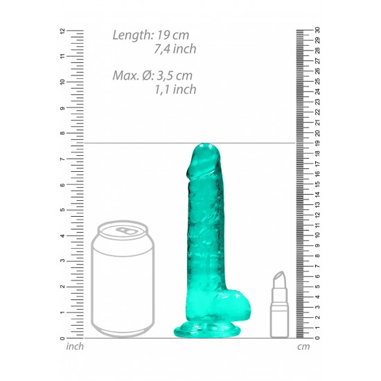 Este modelo REALROCK CRYSTAL CLEAR foi projetado com bolas realistas para uma experiência realista aprimorada. Todos vêm com uma ventosa resistente para que você possa colá-lo em praticamente qualquer superfície lisa. To
