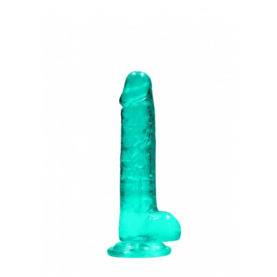 Este modelo REALROCK CRYSTAL CLEAR foi projetado com bolas realistas para uma experiência realista aprimorada. Todos vêm com uma ventosa resistente para que você possa colá-lo em praticamente qualquer superfície lisa. To
