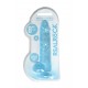Este modelo REALROCK CRYSTAL CLEAR foi projetado com bolas realistas para uma experiência realista aprimorada. Todos vêm com uma ventosa resistente para que você possa colá-lo em praticamente qualquer superfície lis
