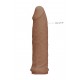 Sê o melhor (e o maior) partido. As formas, texturas e cores super realistas deste dildo conferem-lhe uma aparência e uma sensação como se fosse um pénis verdadeiro! Feito de TPE sem ftalato, este material esponjoso imit