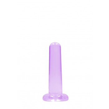 Não Realistico Dildo com ventosa - 13,5 cm - Lilas