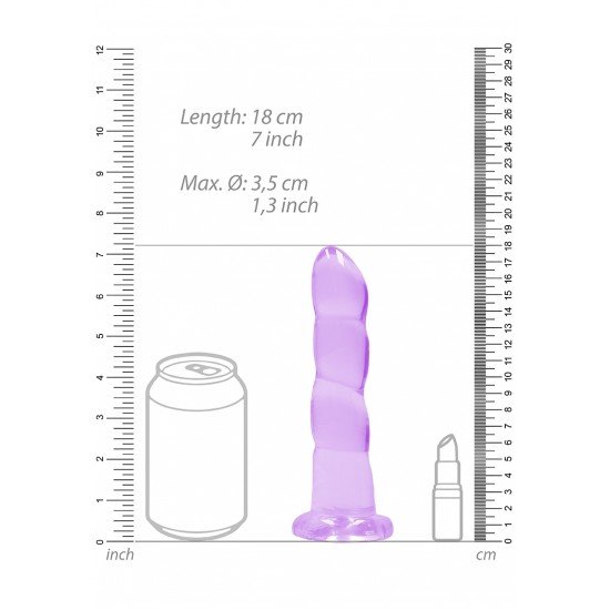 Pronto para um orgasmo CRYSTAL CLEAR? Alcance o seu melhor clímax em grande estilo com estes vibradores transparentes de formato bonito. Este dildo pode ver através de si e saberá exatamente como gosta. Este dildo é adeq