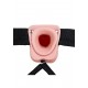 Vibrating Hollow Strap-on with Balls - 7/ 18 cm Vibrating Hollow Strap-on with Balls - 7/ 18 cm