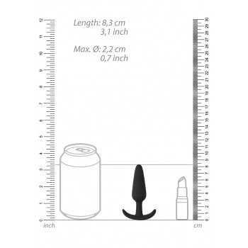 Slim Butt Plug - Slim - Black