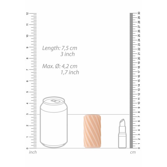 Equipado com a sua nova e inovadora Tecnologia de Auto Lubrificação, este masturbador de bolso destaca-se no mundo sobrelotado de dispositivos de auto prazer. O S.L.T. Onacup está sempre pronto quando estiveres! Não é ne