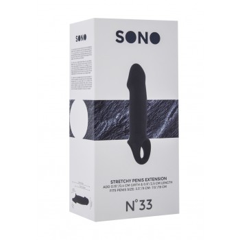 No.33 - Stretchy Penis Extension - Black