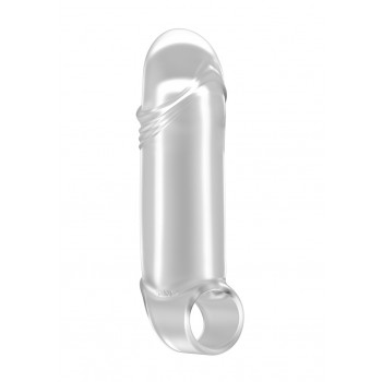 No.35 - Stretchy Thick Penis Extension - Translucent
