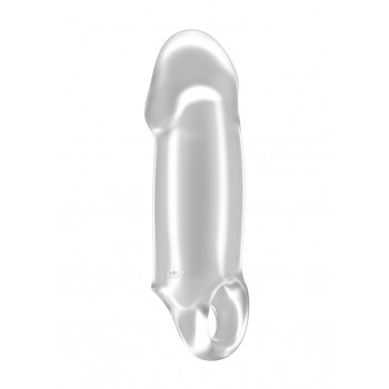 No.37 - Stretchy Thick Penis Extension - Translucent