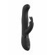 Vibrador Rabbit Rotativo Izara - Preto