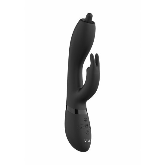 O coelho de ponto G de silicone NILO possui uma ponta pontual de ponto G de rotação e vibração de 360 graus com 10 funções. O vibrador clitoriano dedicado de 10 funções do NILO vai deixá-lo satisfeito e saciado com os 3