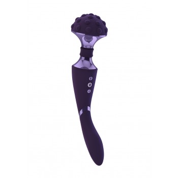 Estimulador Wand Flexível Shiatsu Vive Roxo