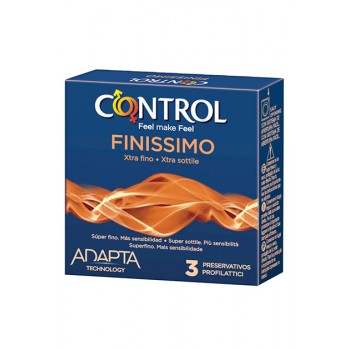 Caixa 3 Preservativos Finissimo Control