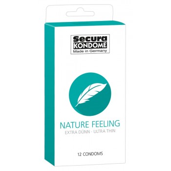Caixa 12 Preservativos Secura Nature Feeling