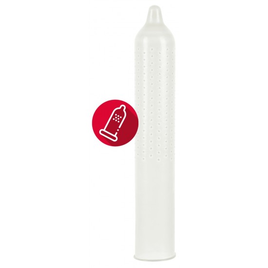 Preservativos Secura Extra Fun 12pcs Com nervuras para diversão ainda mais intensa!Preservativos transparentes com nervuras Extra Fun da Secura Condoms. Com revestimento e reservatório à base de silicone. Adequado para veganos. Inodoro e insípido.Compriment