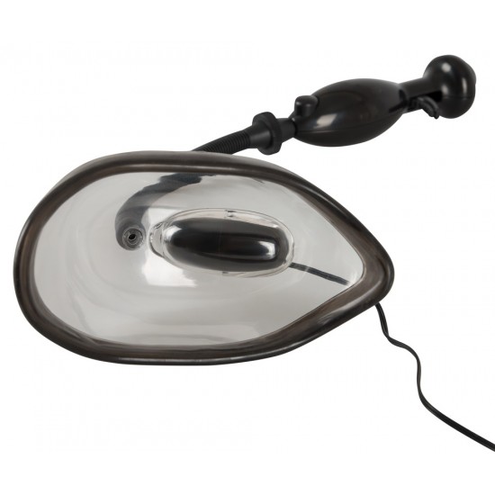 Para lábios incríveis e sensações emocionantes!
Ventosa vaginal de formato anatômico com vibro-bala removível e alça de fácil manuseio. As vibrações variáveis podem ser controladas através do controle remoto em um fio. H