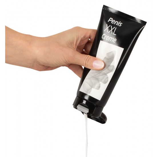 Penis XXL 200ml A massagem diária com este creme pode tornar o seu pénis no campeão com que as mulheres sonham!Grande, forte e musculoso com veias salientes, já é possível com o creme estimulante pénis XXL.À base de óleo de jojoba e vit