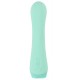 Mini vibrador da 4ª geração de CutiesVibração poderosa e profunda em 10 modosBotão de pedra preciosa cintilante em forma de coraçãoDesign purista e com textura suavePerfeitamente curvado com cabeça de massagem do ponto G
