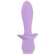 Mini vibrador da 4ª geração de CutiesVibração poderosa e profunda em 10 modosBotão de pedra preciosa cintilante em forma de coraçãoDesign de plug com textura suaveCom batente – extra seguroFlexível, adapta-se perfeitamen