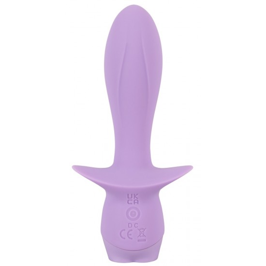 Mini vibrador da 4ª geração de CutiesVibração poderosa e profunda em 10 modosBotão de pedra preciosa cintilante em forma de coraçãoDesign de plug com textura suaveCom batente – extra seguroFlexível, adapta-se perfeitamen
