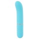 Cuties Mini Vibrator Blue 5.Ge Mini vibrador da 5ª Geração CutiesPonta vibratória maravilhosamente curvada para o ponto GVibrações intensas que vão fundoFácil de usarDesign elegante em cor pastelA textura de diamante facilita a fixaçãoSilicone aveluda