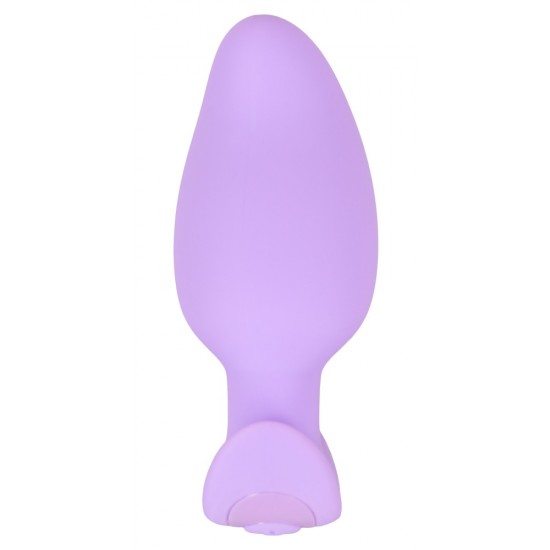 A superfície macia de silicone do Mini Plug Anal Vibratório é uma delícia para a pele. O encaixe ergonômico em formato de âncora garante um ajuste perfeito e seguro para máxima segurança e conforto – e uma remoção prazer