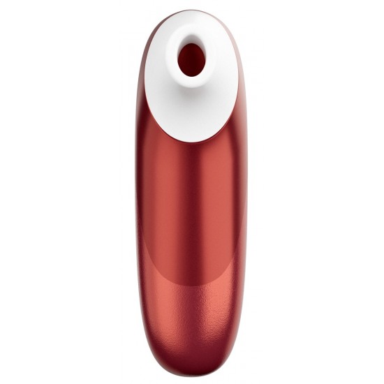 Pulsador compacto e fácil de segurarPerfeito para iniciantes no WomanizerTecnologia Pleasure Air para o clitóris11 níveis de intensidadeFácil de usarSilencioso como um sussurroImpermeávelRecarregável - inclui um cabo USB