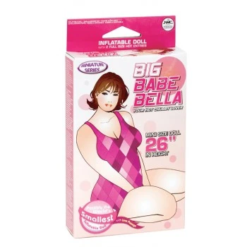 Mini Boneca Insuflável Big Babe Bella