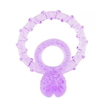 BasicX TPR anel duplo penis purple 1