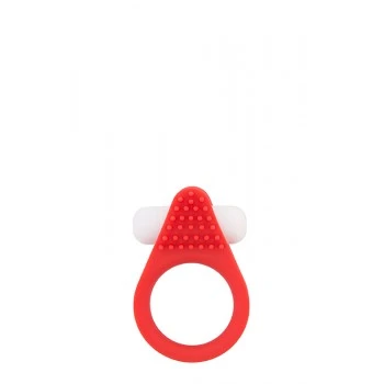LIT-UP SILICONE STIMU RING 1 RED