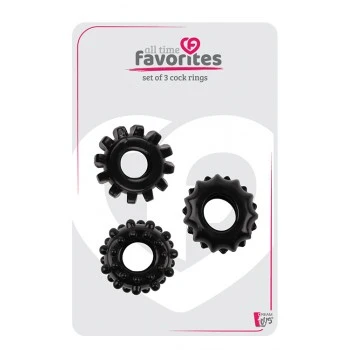 ALL TIME FAVORITES SET OF 3 COCKRINGS