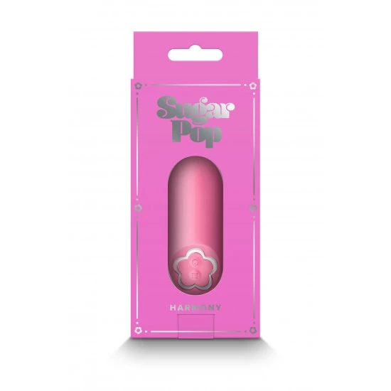 OVO VIBRADOR SUGAR POP HARMONY PINK Um mini vibrador discreto que cabe confortavelmente na palma da sua mão. Feito de silicone de grau platina, o Harmony proporciona intenso prazer e satisfação com 10 padrões de vibração. Resistente à água, recar