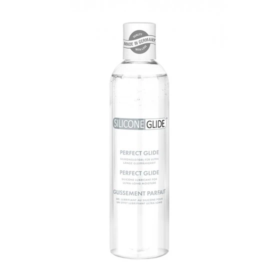 Lubrificante Siliconeglide Perfect Glide 250ml Lubrificante de alta qualidade e totalmente compatível com a pele (dermatológico e clinicamente testado). À base de silicone para uma duração ultra longa e com propriedades hidratantes.