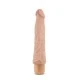Vibrador Realista 1 Mr. Skin 19.5cm Pele Seja um bom anfitrião e receba de braços abertos o Mr. Skin em sua casa!Vibrador realista com cabeça e corpo proeminente. Com botão rotativo na base para navegar entre as potentes e profundas vibrações multivelocidades