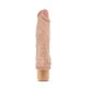 Vibrador Realista 10 Mr. Skin 18.5cm Pele Seja um bom anfitrião e receba de braços abertos o Mr. Skin em sua casa!Vibrador realista com cabeça e corpo proeminente. Com botão rotativo na base para navegar entre as potentes e profundas vibrações multivelocidades