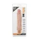 Vibrador Realista 10 Mr. Skin 18.5cm Pele Seja um bom anfitrião e receba de braços abertos o Mr. Skin em sua casa!Vibrador realista com cabeça e corpo proeminente. Com botão rotativo na base para navegar entre as potentes e profundas vibrações multivelocidades