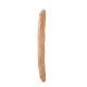 Prazer a dobrar extra longo?! Já é seu?!Dildo com uma cabeça pronunciada em cada uma das pontas, de toque e sensação realista para que possa desfrutar de uma experiência simplesmente inesquecível!Flexível o suficiente pa
