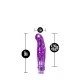 Esta vibe Bachata estilosa e sexy está pronta para dançar! Desfrute de vibrações multi-velocidade ajustáveis com este dildo vibratório macio que tem uma extremidade curva para estimulação máxima, mas suave e flexível par