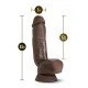 Os Dildos Posáveis ​​Dr. Skin Plus são incrivelmente realistas e vêm com um eixo posável que mantém a posição desejada dentro do seu corpo para conforto durante a brincadeira, se adaptando para seu prazer. Sensa Feel Plu