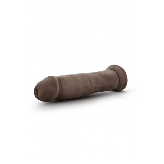 DR. SKIN PLUS 9 INCH POSABLE THICK DILDO CHOCOLATE DR. SKIN PLUS 9 INCH POSABLE THICK DILDO CHOCOLATE