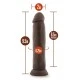 DR. SKIN PLUS 9 INCH POSABLE THICK DILDO CHOCOLATE DR. SKIN PLUS 9 INCH POSABLE THICK DILDO CHOCOLATE