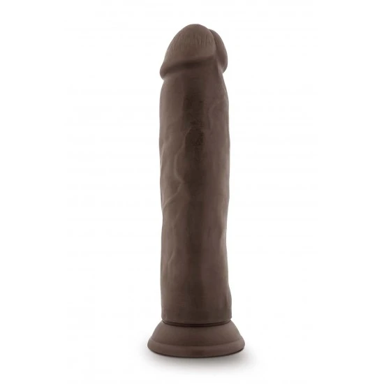 DR. SKIN PLUS 9 INCH POSABLE THICK DILDO CHOCOLATE DR. SKIN PLUS 9 INCH POSABLE THICK DILDO CHOCOLATE